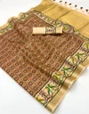 Patola By Girnar Viscose Cotton Weaving Patola Sarees